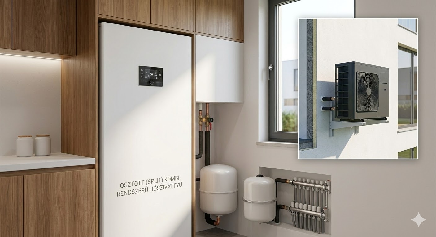 Osztott kombi rendszerű